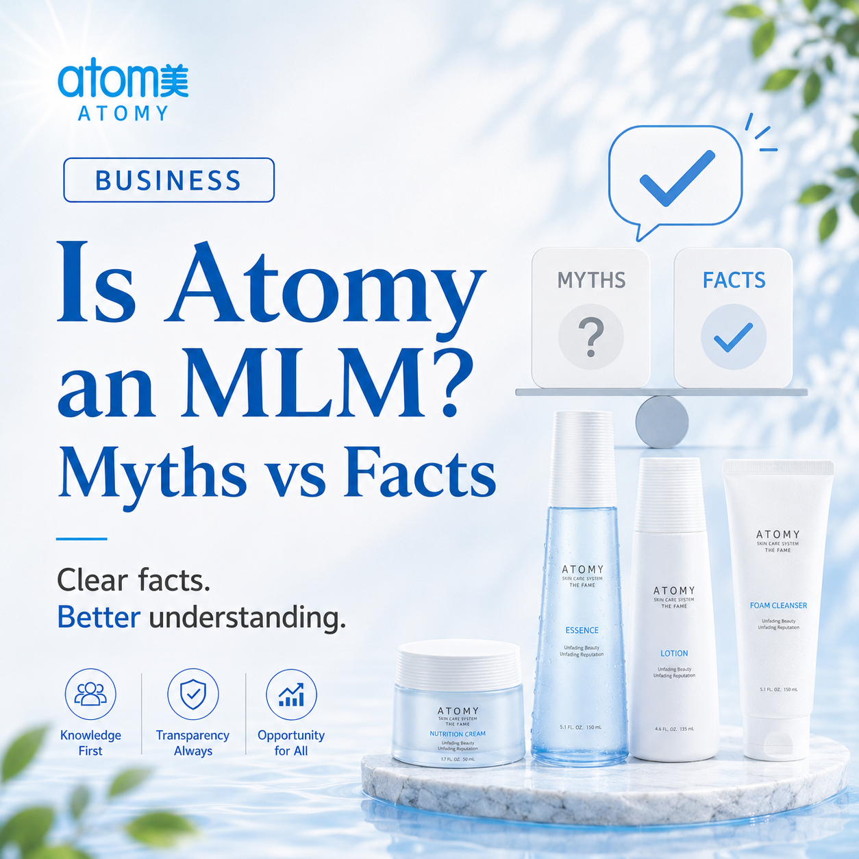¿Es Atomy un MLM? Separando los mitos de los hechos